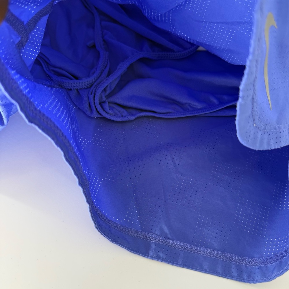 Nike Blue Athletic Shorts Lightweight Elastic Waist - Picture 5 of 9